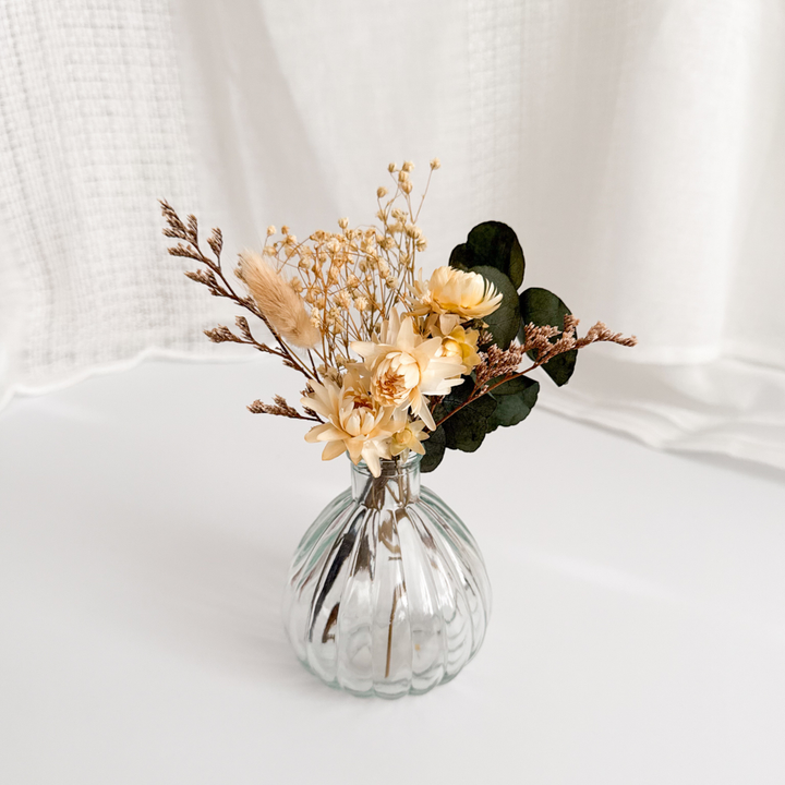 Mini Yellow Bouquet & Vase