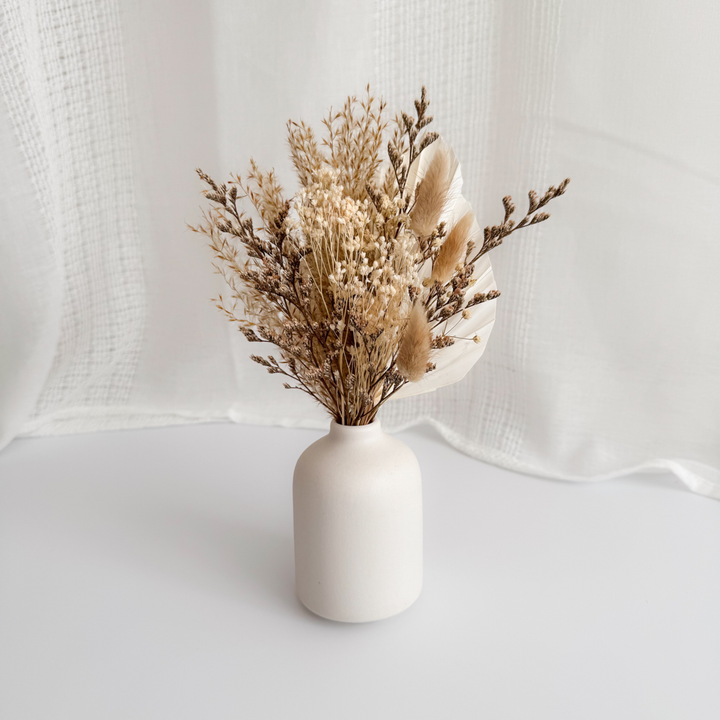 Small Neutral Bouquet & Vase